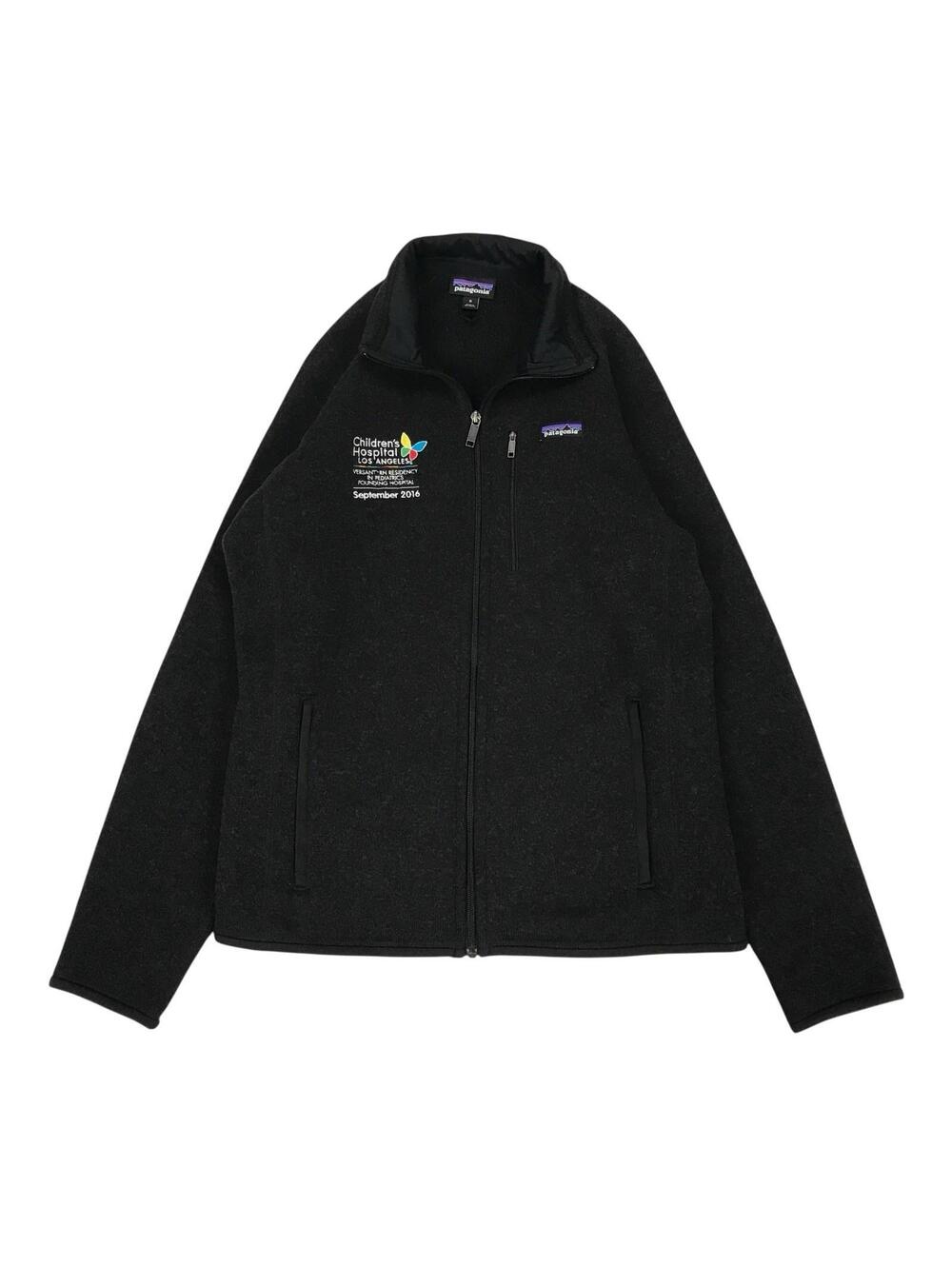 PATAGONIA BETTER SWEATER JACKET MEDIUM M MENS BLACK FLEECE SWEATSHIRT FULL ZIP